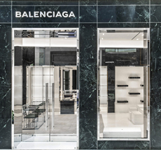 Balenciaga's store