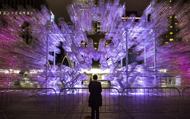 Ai Weiwei . Forever Bicycles Toronto 2013 . Canada